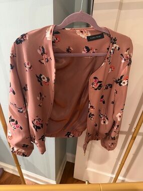 Ivanka Trump Rose Floral Bomber Jacket